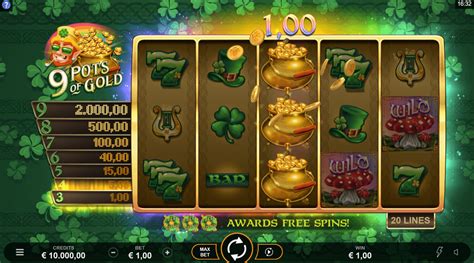 Mega pots o gold free spins  The maximum wager is a high roller friendly 400